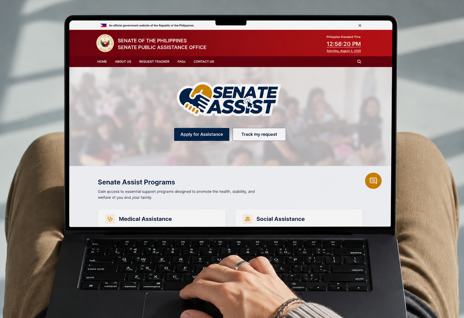 Senate of the Philippines project cover